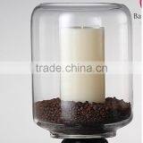 Unique Mason Oil Burner Lantern Candle Jars With Stemmed for Home Wedding Decoration thumbnail-3