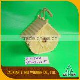 Cheap Nature Unfinishes Wooden Bird House thumbnail-4