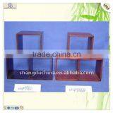 Handmade Antique Color Wood Bottle Wine Stand thumbnail-1