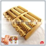 5 rows wooden care reflexology relax relief stress health therapy foot roller massager