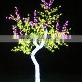 Home Garden Decorative 210cm Height Outdoor Artificial Red Flashing LED Solar Lighted up Trees EDS06 1417 thumbnail-4