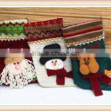 Christmas Tree Hanging Xmas Decoration Sock Santa Claus Stockings Gift 3 Pcs thumbnail-1