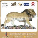 18 Inch Resin Craft Home Decor Holiday Gift Lifelike Animal Lion Statues thumbnail-3