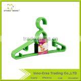 Hot Sale Green Plastic Coat Dress Hanger thumbnail-1