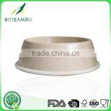 Quality assurance Degradable Environmental bamboo melamine bowl for dog