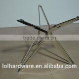 Stainless Steel Base Glass Coffee Table thumbnail-4