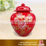 Home Decor Modern Design Ceramic Round Apple Shape Jar thumbnail-3