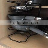 Cheap Custom Pot Lid Holder Stainless Steel Kitchen Wall Rack thumbnail-1