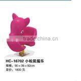 (HC-16702)2013 HIGH QUALITY COMMERCIAL PLASTIC TOY ROCKING HORSE thumbnail-1