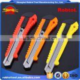 Utility Knife Retractable Blade Box Cutter Art Knives Snap off Lock Razor Blade Plastic Shell thumbnail-1