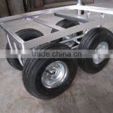 Adjustable Mini Aluminum Folding 4 Wheel Trolley Tool Cart With High Quality thumbnail-3