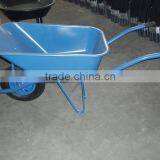 durable steel hand rubber wheel barrow