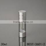 Classic Design Silver 30ml Airless Bottle Essential Oil Airless Pump Bottle 30ml thumbnail-2