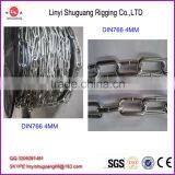 DIN766 Short Link Calibrated Chain Hot Dipped Galvanized thumbnail-5
