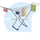 548-19 Outdoor Clothes Drying Racks, Foldable Cloth Dryer Rack With Basket Household thumbnail-1