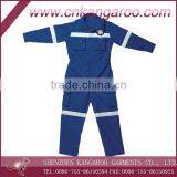 35%cotton,65%poly Mens Coverall Workwear; High Visibility Safty Coverall; EN471 Standard Coverall One Piece Workwear thumbnail-1