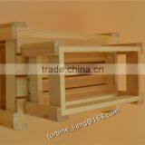 Large Natural Wood Box or Wooden Crate thumbnail-3