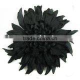 5" Black Large Gerbera Daisy Flower thumbnail-1