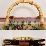 Prue Hand,round-shape Bamboo Handles for Every Woman and Girl thumbnail-3