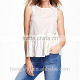 2016 Fashion Embroidered Peplum Top for Women HST8060 thumbnail-1