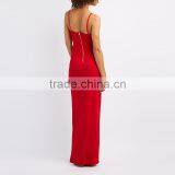 2017 Latest Women Wrap Front Night Dress Asymmetrical Sexy Maxi Dress HSD9893 thumbnail-2