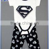 Baby Clothes Short Sleeve Infant Rompers +Pants Sets thumbnail-1