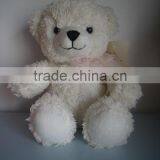 Plush Bear Lovely Wedding Girl Bear Fake Fur Bear Toys thumbnail-1