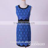 Top Violet Color Fashion Summer Ladies Simple Fashion Dress thumbnail-2