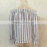 Maxnegio off Shoulder Top Korean Blouse for Women Summer 2017 thumbnail-5