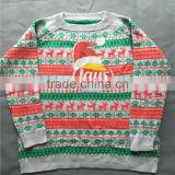 wholesale knitwear manufacturer 100% cotton winter thick warm sweaters