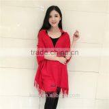 Luxury Brand Scarf Pashmina Echarp Cashmere Scarves Wrap Shawl Winter Women's Neck-warm Long Tassel Wool Scarves thumbnail-3