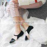 WS-29 Lace Crystal Silk Boat Socks Cat Cotton Sexy for Women Short Socks Afterwards Brand Quality Women Socks thumbnail-4