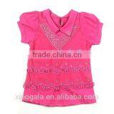 2016 New Design Kids Girl T-shirt Made in China thumbnail-2