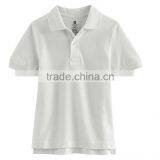 Custom Factory Wholesale Solid Pique Cotton Poly Kids School Uniform Polo Shirt thumbnail-2
