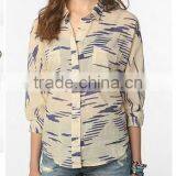 Fashion Sexy Young Women's See Through Shirts thumbnail-1