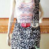 Thai Large Cotton Shoulder Hippie Boho Hobo Sling Crossbody Yaam thumbnail-1