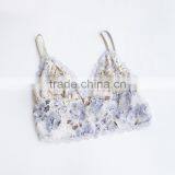 Floral Chiffon Cami Crop Top New Design Girl's Fashion Bralette thumbnail-4