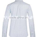 Mens Long Sleeve Slim Fit Shirt Contrast Collar and Cuff thumbnail-3