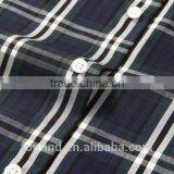Fashion New Style European & American Western Grey and Black Plaid Shirt for Men thumbnail-4