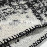 Ladies Cashmere Cotton Knitted Plaid Poncho With High Quality thumbnail-5