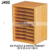 J452 KD PUZZLE & PAPER CABINET