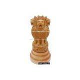 Ashoka Head Hand Carved National Symbol of India thumbnail-1
