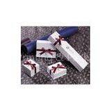 Small Paper Bracelet Box, Ring and Necklace White Jewellery Gift Boxes for Sale