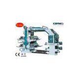 Nonwoven Fabric Digital 4 Colour Flexo Printing Machine , 120m/min thumbnail-1