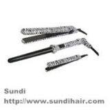 25W-60W With PTC Heater Hair Straightener and Curling Gift Set thumbnail-3