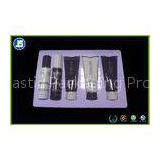 Purple Plastic Cosmetic Trays , Vacuum Formed PET Skin Care Blister Packaging