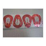 Economic High Viscosity Eas Rf Soft Label With Barcode / Security Soft Tag 4*6cm