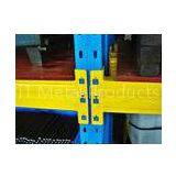 Industrial Back To Back Selective Pallet Racking With Deoil , Derusting Surface