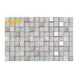 Anti - Oxidant Small Square Glass Chip Mosaic Tile For Bathroom Floor thumbnail-1