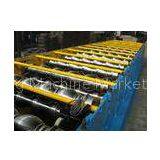 Steel Glazed Tile Roof Forming Machine With 0.4 - 0.8mm Thickness of Material